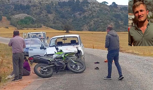 Osmancık'ta motosiklet kazası: 22 yaşındaki genç hayatını kaybetti