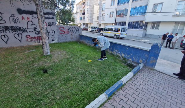 Çorum'da dehşet anları: Parkta silahlı kavga: 1 ağır yaralı