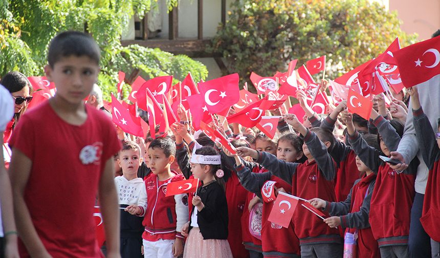 Oğuzlar'da Cumhuriyet Bayramı'nın 100. yıl dönümü coşkusu