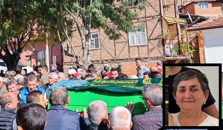 Çorum'da yürek yakan cenaze töreni: Kocası tarafından öldürülen kadın toprağa verildi