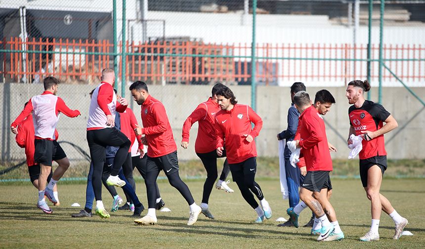 Çorum FK, Adanaspor maçı hazırlıklarını yoğun tempoda sürdürüyor