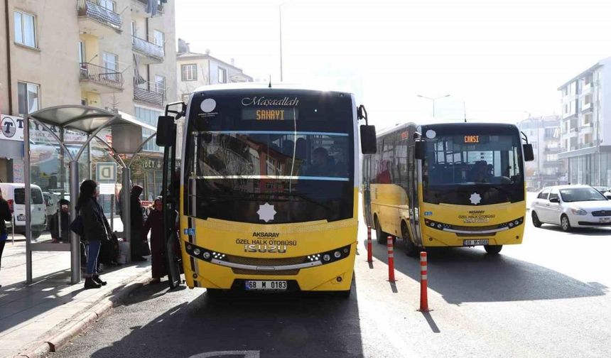 Aksaray’ın şehir içi ulaşımında Türkiye Kart uygulaması başlıyor