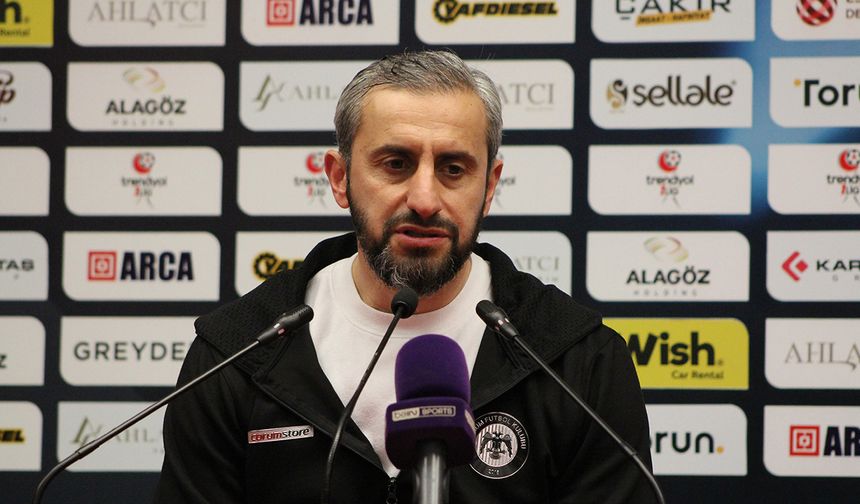 Ahlatcı Çorum FK Teknik Direktörü Serkan Özbalta'dan çarpıcı açıklamalar