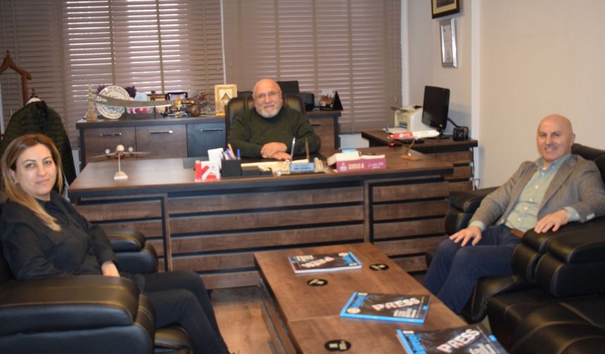 Medyanın geleceği üzerine bir sohbet: AVKON ve Demokrasi ve Sivil Katılım Derneği'nden Osmancık Haber'e ziyaret