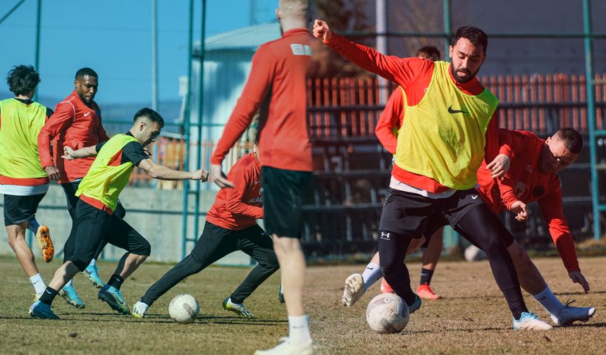Ahlatcı Çorum FK, Erzurumspor maçı için hazırlıklara başladı