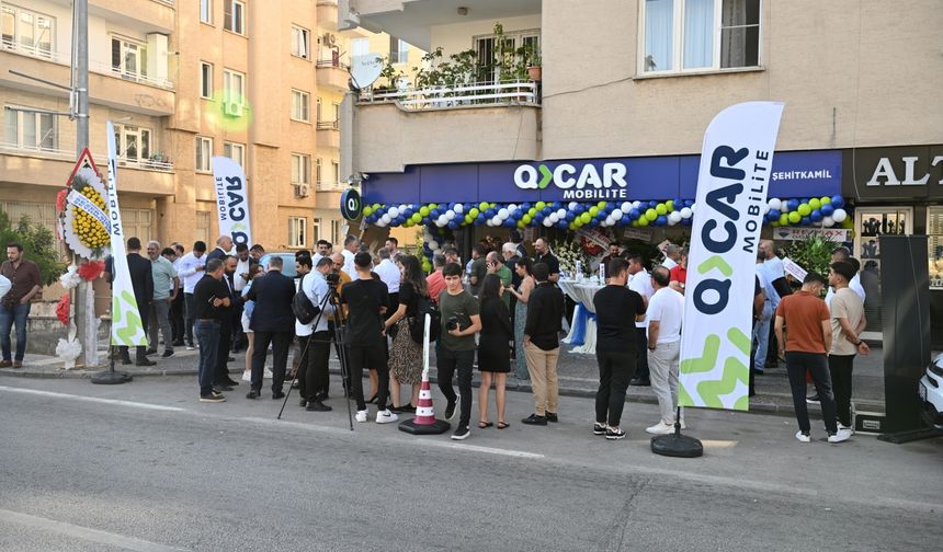 QCAR Mobilite ilk franchise şubesini Gaziantep'te açtı