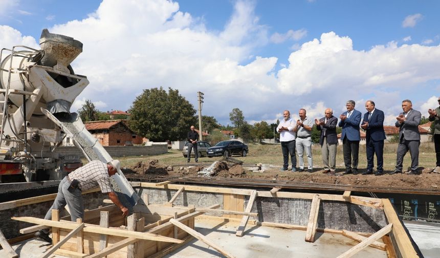 Alaca'da cemevinin temeli atıldı