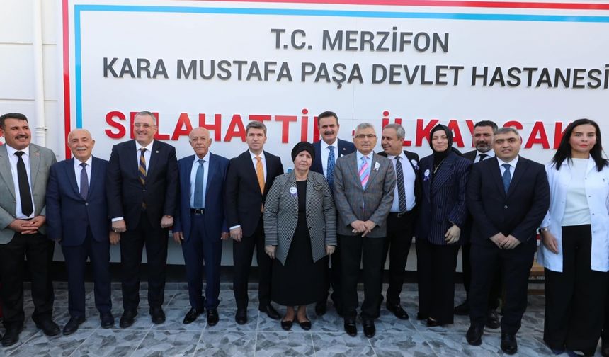 Amasya'da hayırsever tarafından yaptırılan kreş ve gündüz bakımevi açıldı